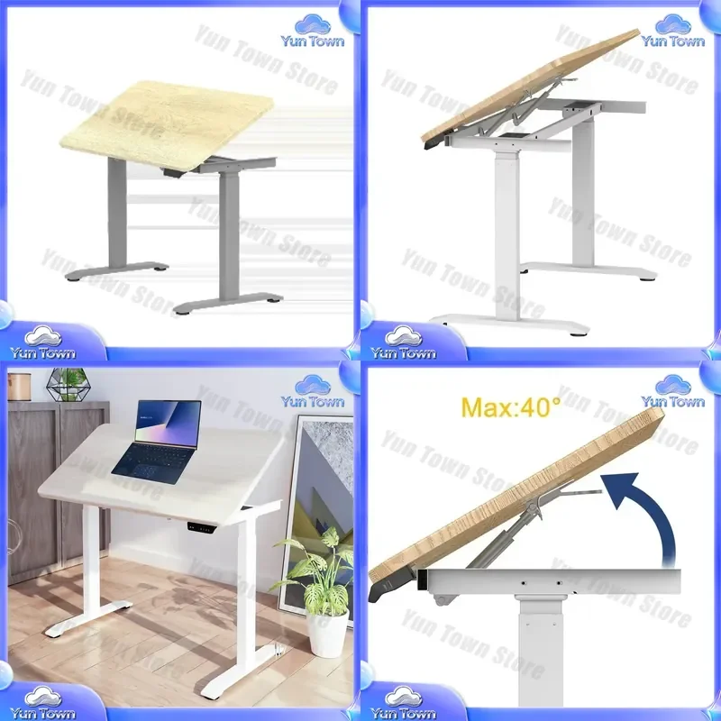 2022 New Model Adjustable Study Table for Kids Ergonomic Children Study Desk Drawing Table for Children Home Office Study