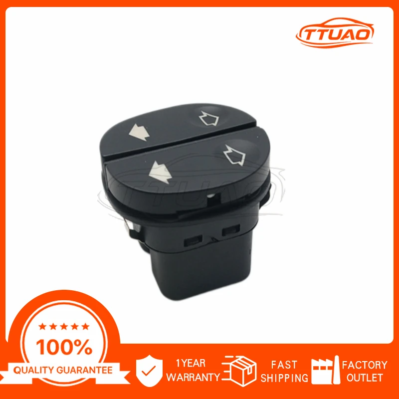96FG-14529-BC Electric Window Switch Control Button for FORD KA FIESTA FUSION PUMA TOURNEO CONNECT 96FG14529BC 1007910 1E0066370