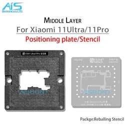 BGA Middle Layer Reballing Stencil Template Station For XIAOMI 11 Pro Ultra Mi 11Ultra 11Pro Solder Tin Planting Net