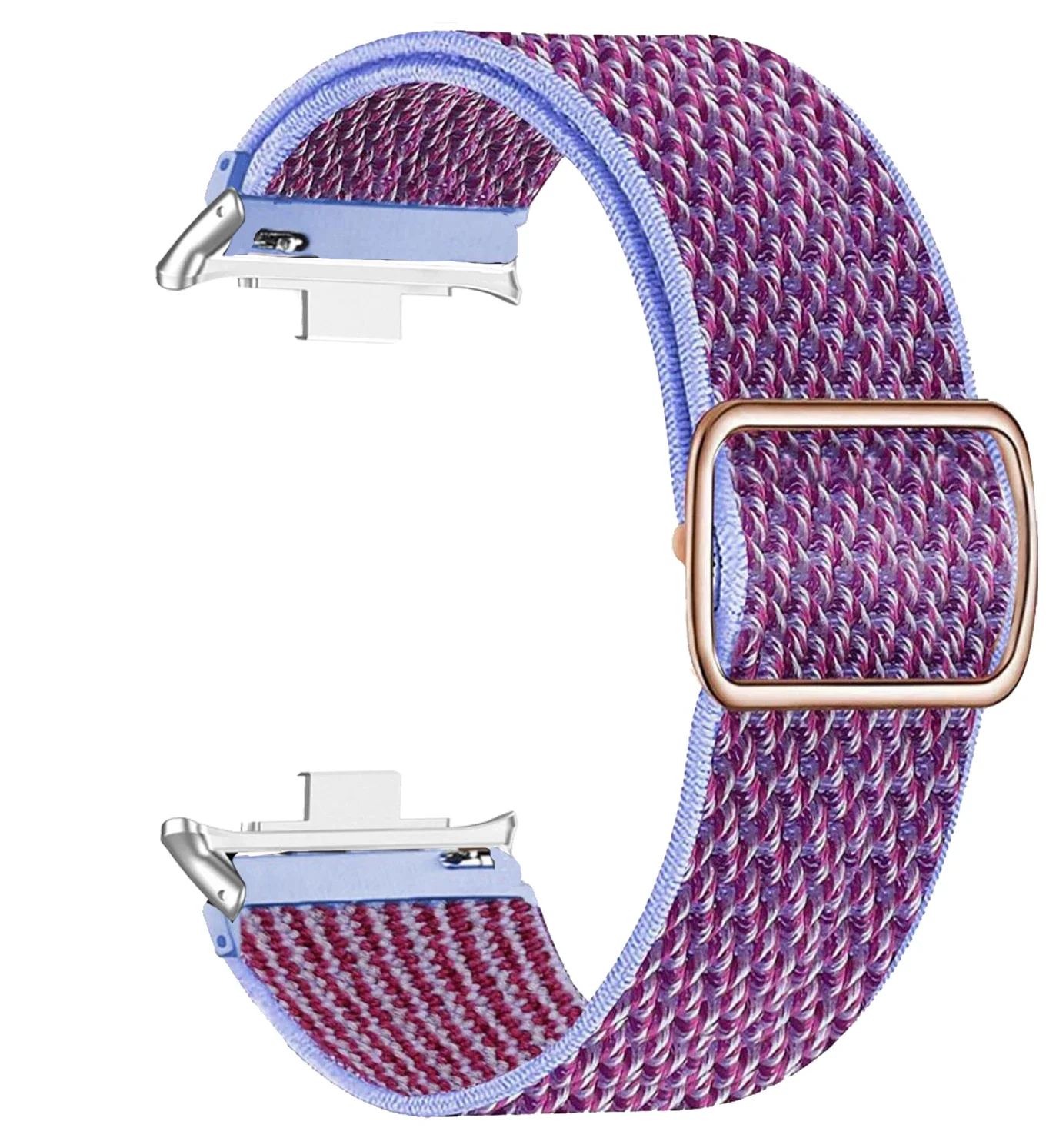 Elastisches Nylon-Armband für Huawei Watch Fit 4/5/5 Pro Ersatz Damen Herren Sport Solo Geflochtenes Uhrenarmband Loop Watch Fit 3 Armband – Detail 21