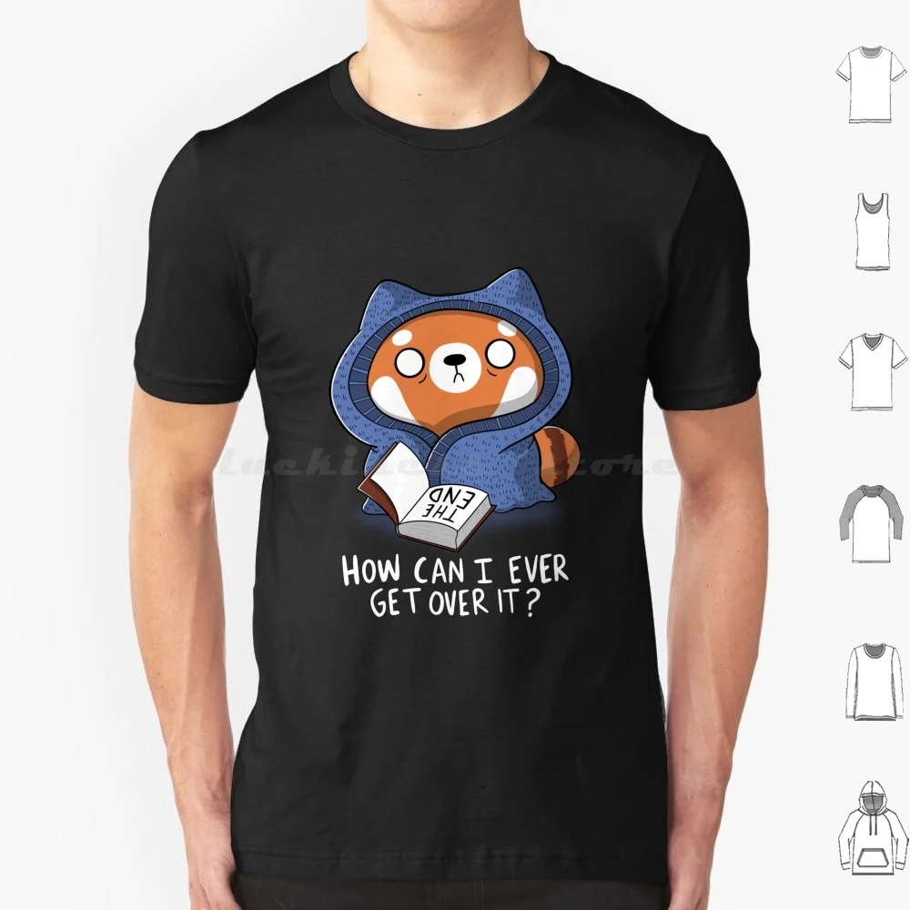 Book's End T Shirt Cotton Men Women DIY Print Book Taylorross1 Book Lovers Animal Bear Funny Cute Kawaii Doodle Joke Book End
