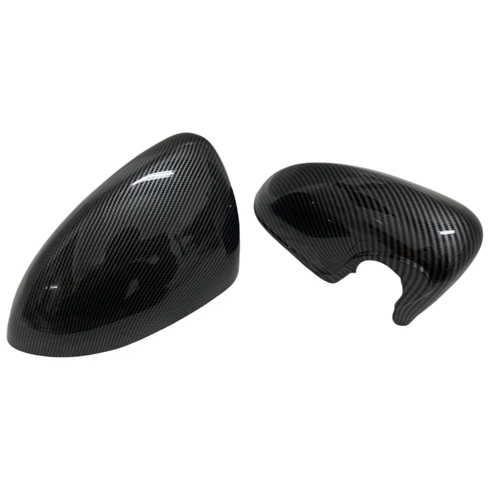 Pair Replacement For Vauxhall OPEL Corsa D 2006-14 E 2014-2019 Rearview Side Mirror Covers Cap  Rearview Mirror Cap Covers