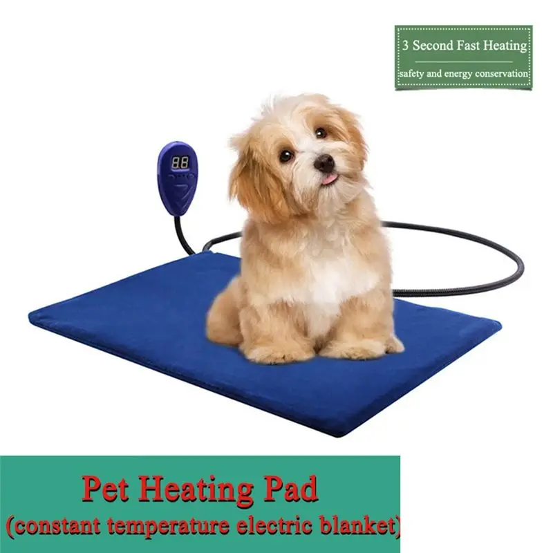 A95G Pet Heating Pad Cat Constant Temperature Electric Blanket 12V Low Voltage Pet Electric Heater For Dogs Bed EU Plug-C Durabl - view 2