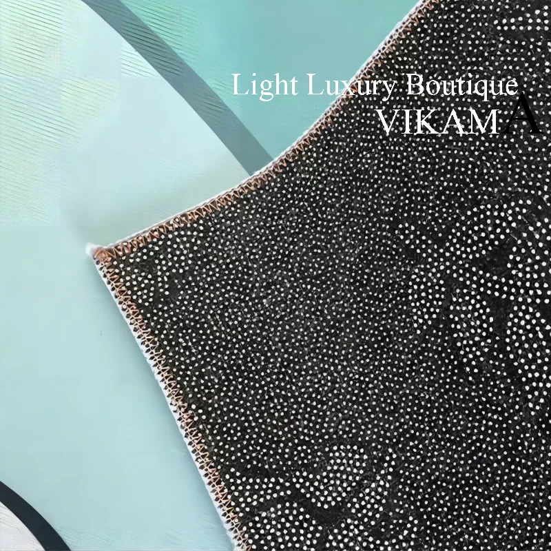 VIKAMA Santa Claus Arrival Door Mat, Non slip Machine Washable Carpet, Suitable for Living Room Winter Vacation Decoration