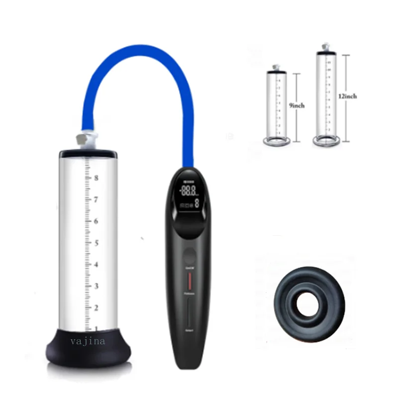 الذكية الكهربائية مضخة القضيب لعبة الجنس للرجال الأمثل Kpa شفط الإصدار دورات الذكور ديك موسع الجنس توسيع المنتج للرجال