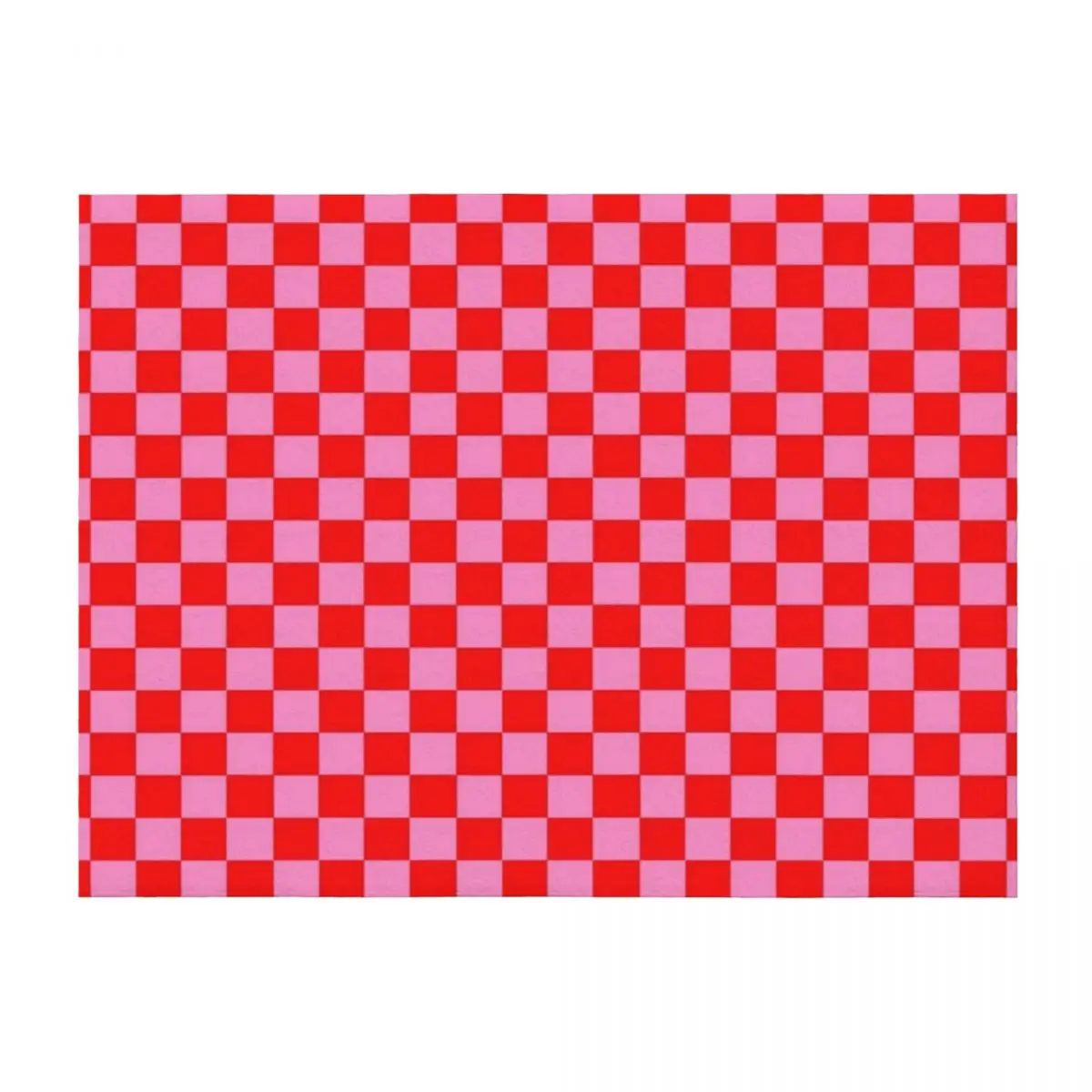 

red and pink checker pattern Throw Blanket Loose Winter beds For Baby Bed linens Blankets