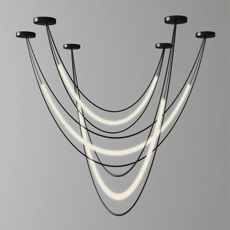 Modern LED Chandelier For Living Room Nordic Hanging Lamp For Dinning Room Home Decor Living Room Chandelier Lighting