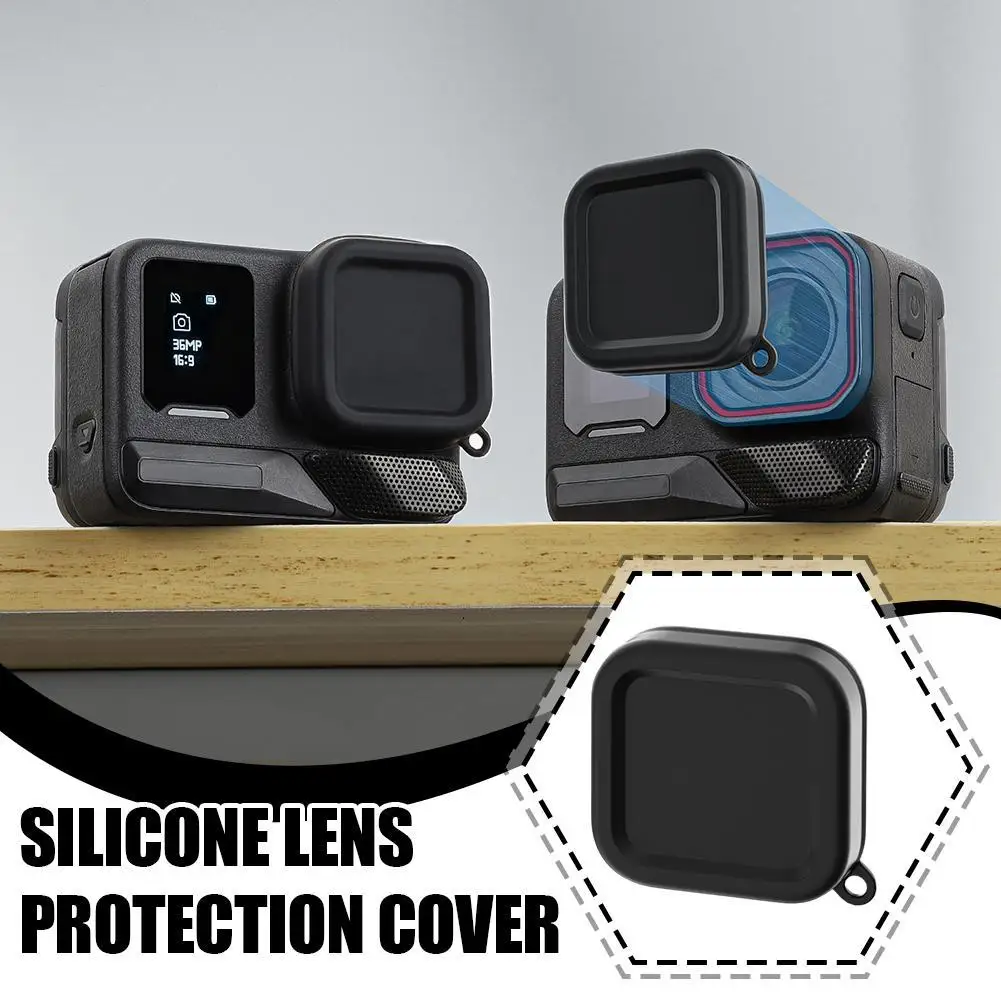 Camera Lens Protector FOR Insta360 Ace Pro2 Lens Cover Soft Silicone Anti-scratch Dust-proof FOR Insta360 Ace Pro2 Accessories