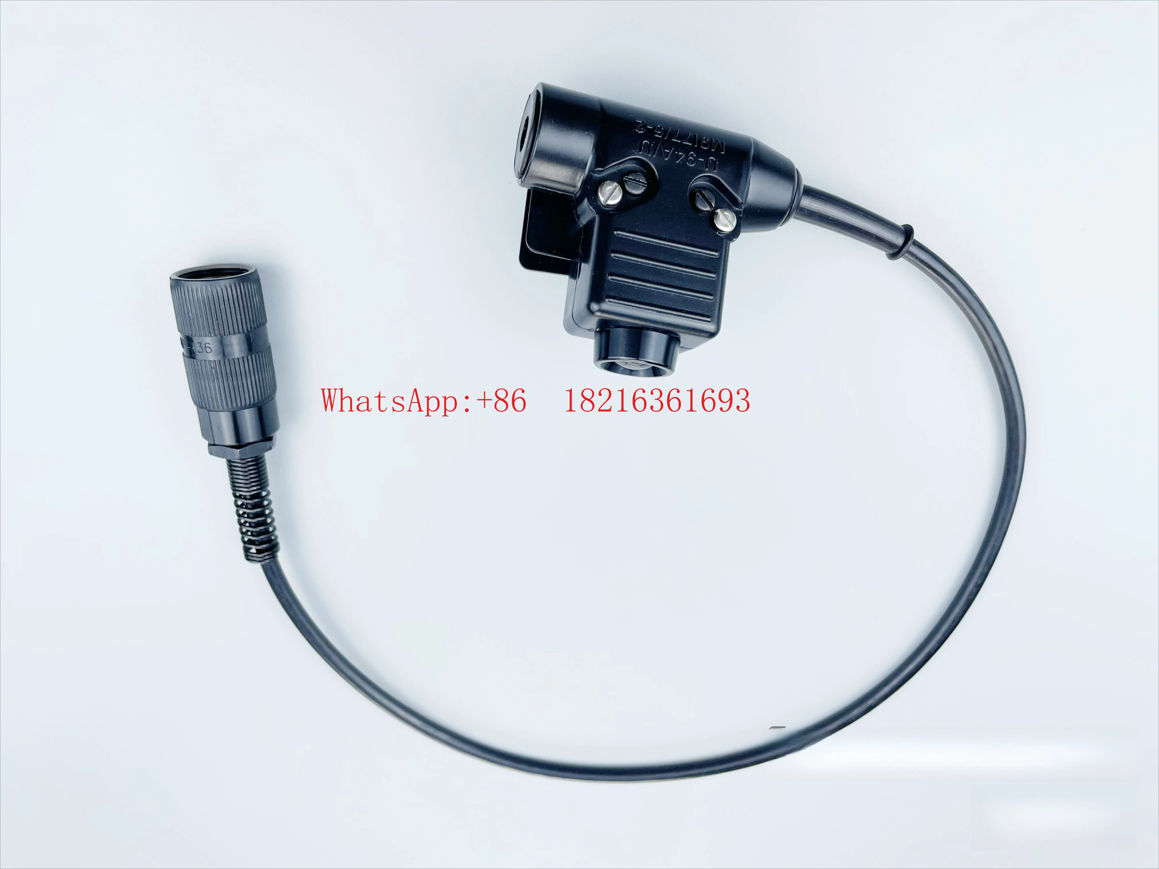 6-Pin ASU94 Replica Round Anti-accidental Touch Switch Button Handheld Microphone Cable Accessories