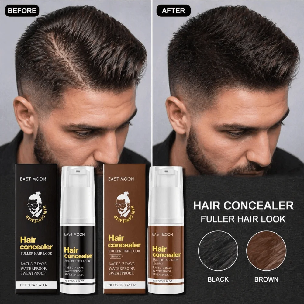 Waterproof Hair Root Concealer‌ Volumizing Cover Hairline Scalp Concealer‌ Thickening Long Lasting Hair Building Cream Men Women