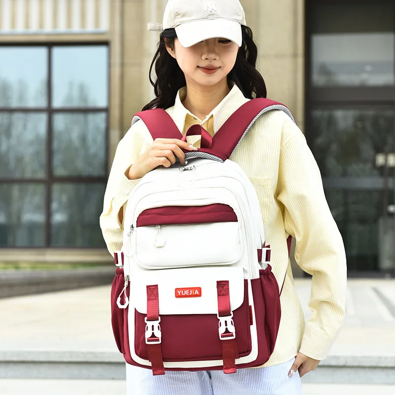 

Ergonomic Student Backpack - Large Waterproof School Bag with Padded Straps & Shockproof Laptop Compartment, Teen Bookbag