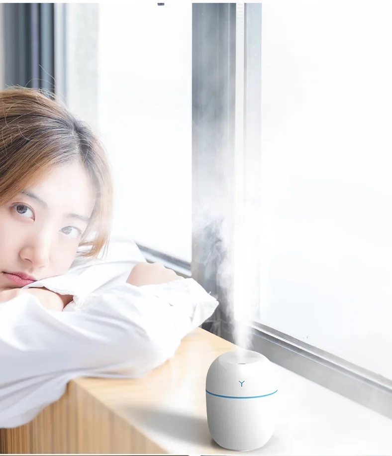 مصغرة 220 مللي الهواء المرطب USB رائحة الناشر الضروري النفط المرطب للمنزل سيارة مكتب مع LED ليلة مصباح Freshner