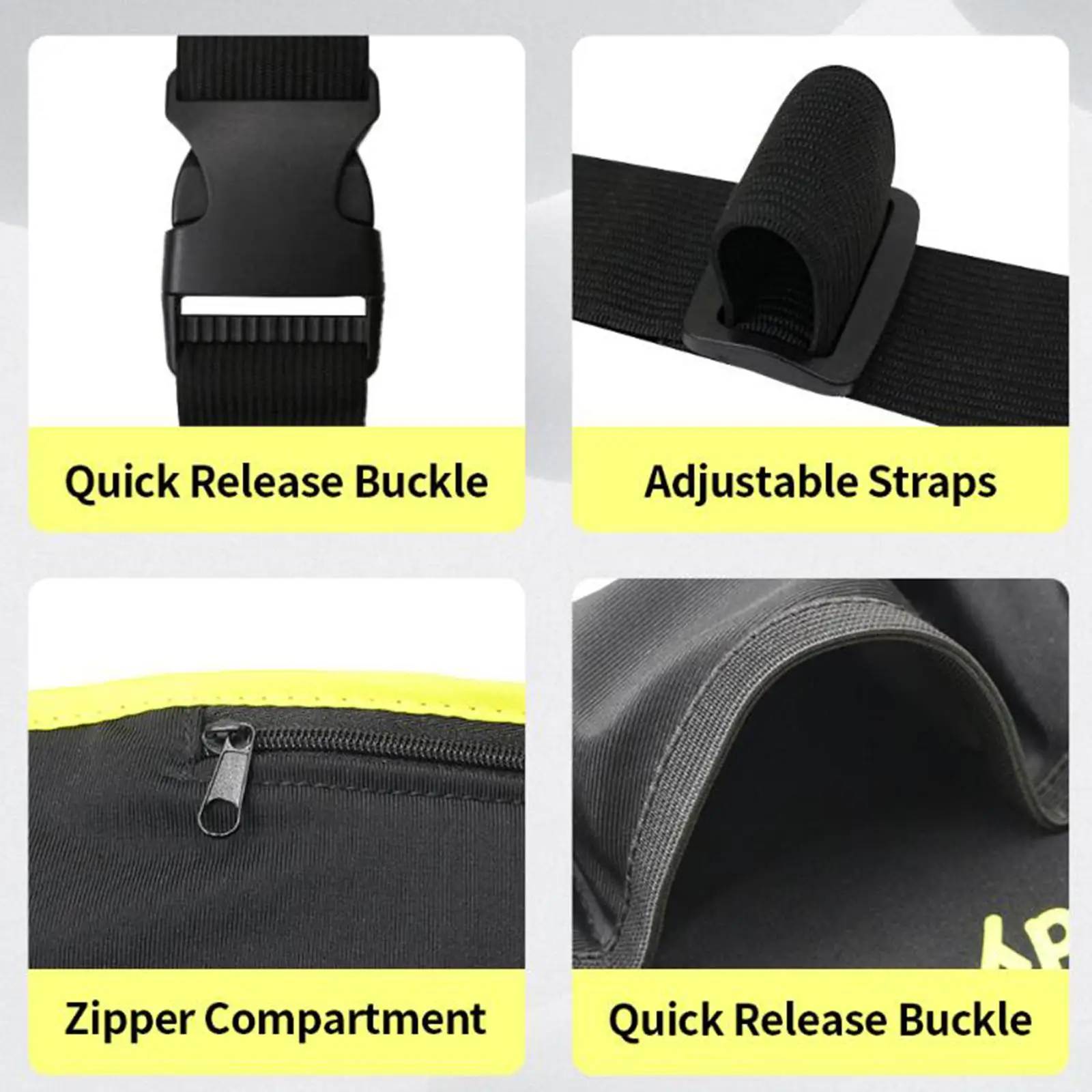 

Pickleball Ball Waist Bag for Golf Portable Waist Hip Ball Bag Pouch Carrier