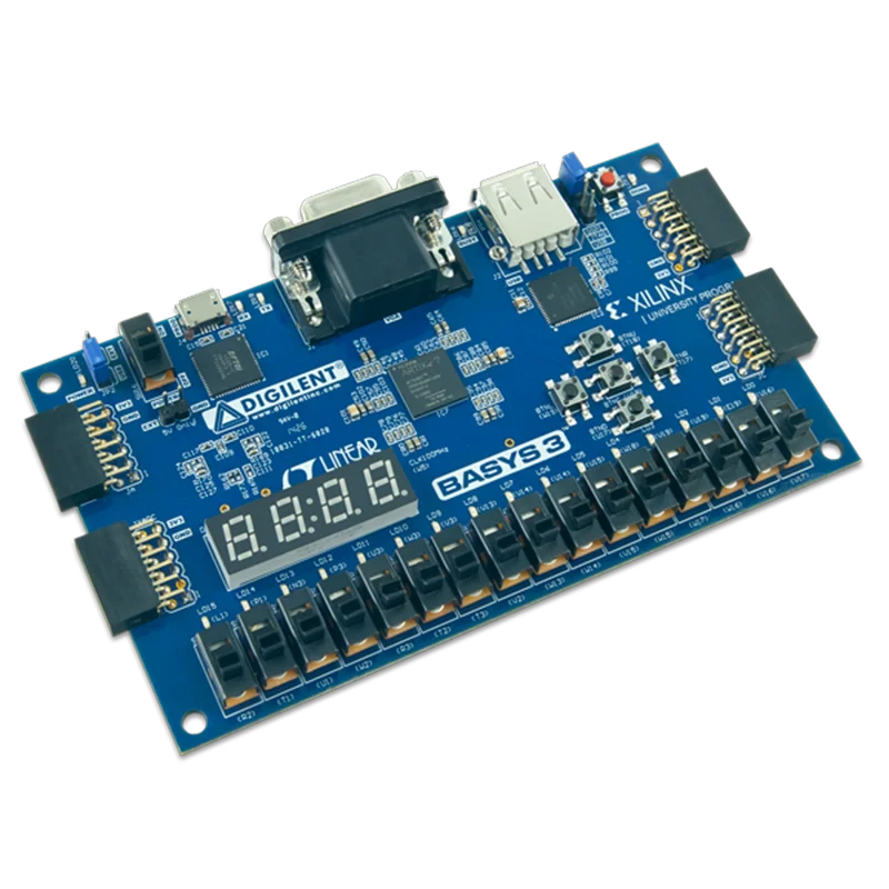 

Basys3 Artix-7 Xilinx FPGA RISC-V Development Board Learning Board XUP Digilent