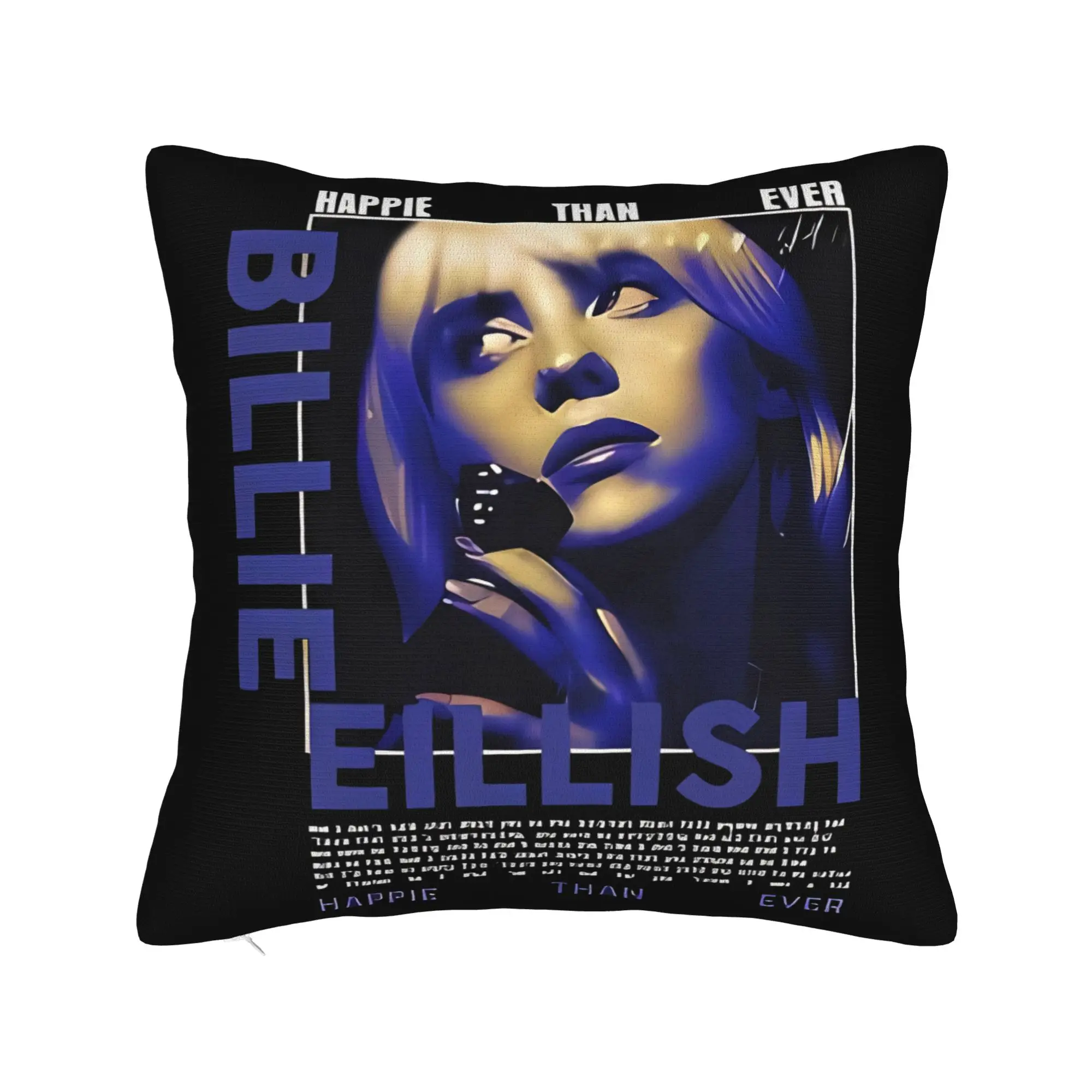 Billies Y2K Pillowcase Printing Polyester Cushion Cover Decoration  Pillow Case Cover Sofa Square 45*45cm
