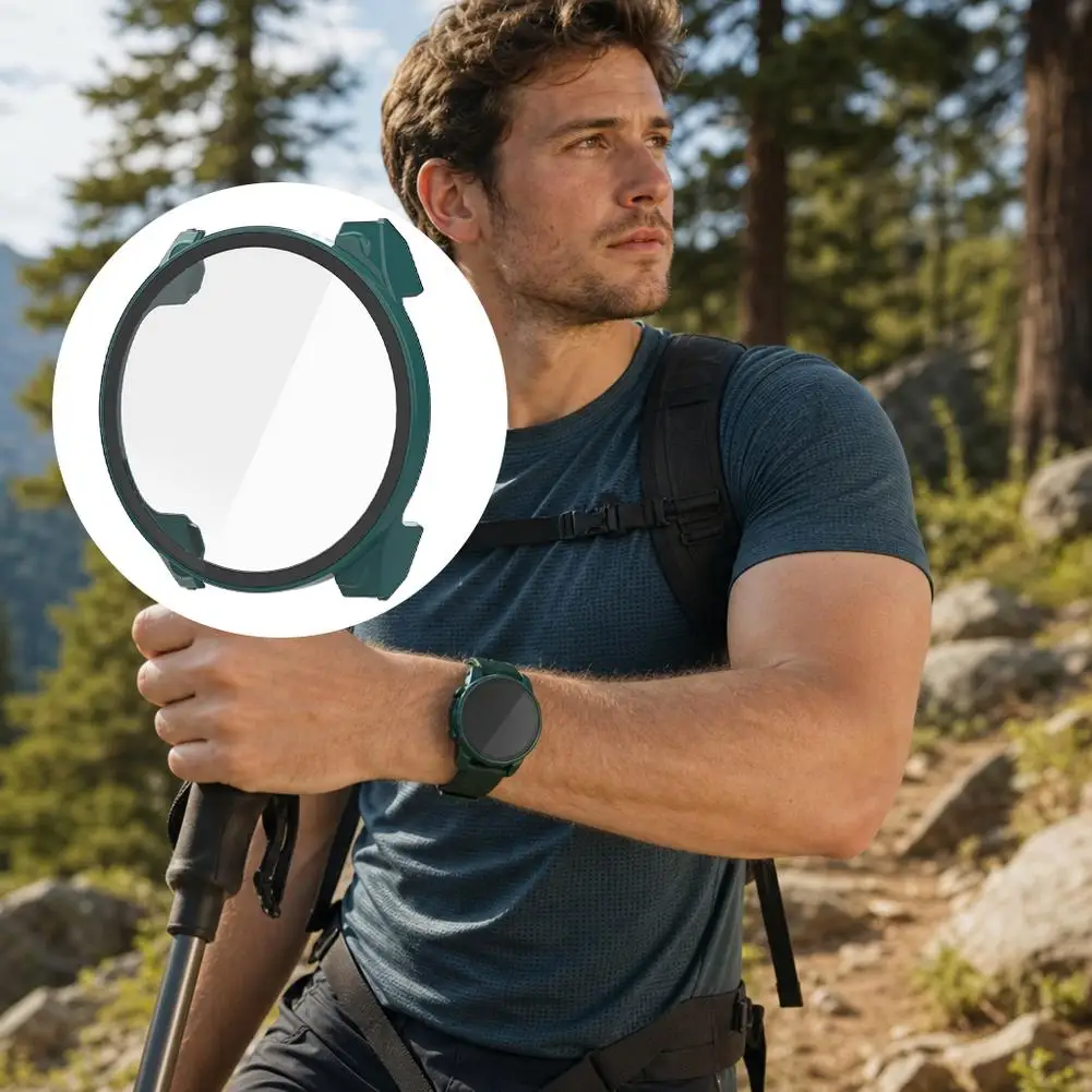 Protective Case For Garmin Fēnix 9 Pro Watch Shock-proof Anti-fall Screen Protector Full Cover Bumper Shell For Garmin Fenix 9 P