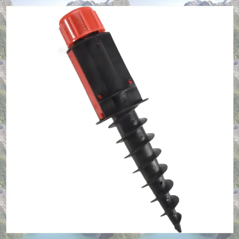 2025 Trend Beach Umbrella Sand Anchor Outdoor Camping Grass Auger Spiral Stand Storage Holder Heavy Duty Patio Lawn Home Garden
