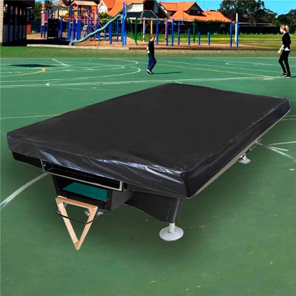 

Billiard Pool Table Cover 8ft Leather Heavy Duty Waterproof Table Protective Dust Cover Snooker Billiard Replace Accessories