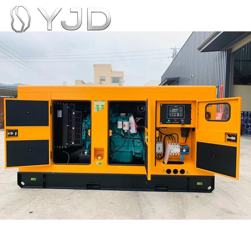 Soundproof Genset 100kw diesel Generator 100kw 100kva 200kw 3 Phase 400kva 500kw