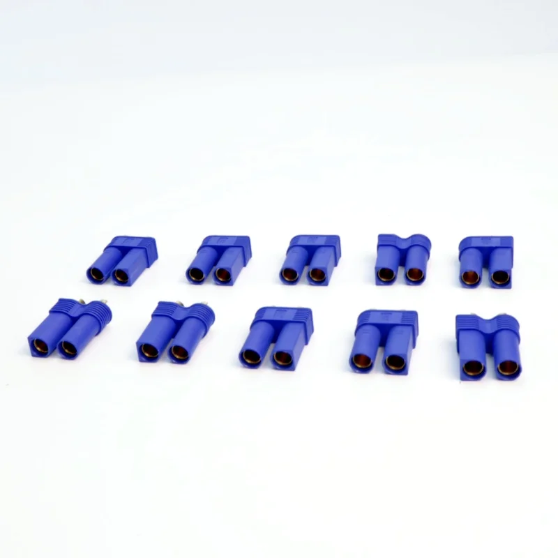 10/20PCS EC5 Stecker Kit Männlich Und Weiblich Vergoldet Bananen Stecker für RC Schaltung Männlich Weiblich kugel Teile – Detail 7