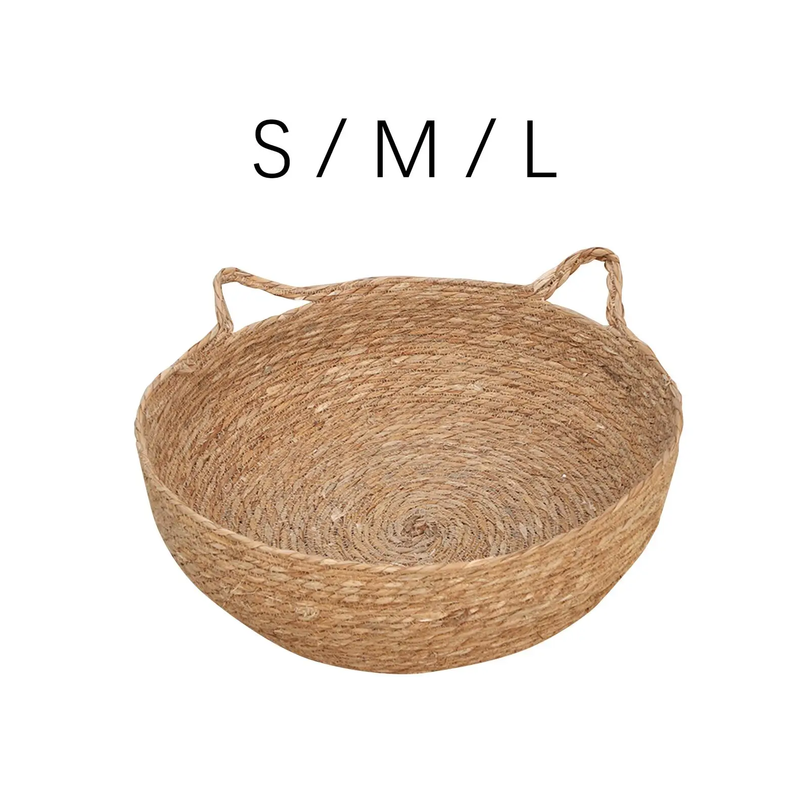 Cat Bed Basket Round Furniture Universal Pet Supplies Cat Scratch Mat Cave Nest