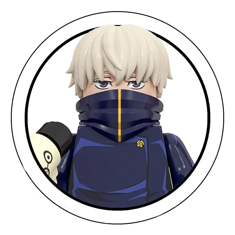 Blind Box WM6201 WM6202 WM6139 WM6140 Jujutsu Kaisen Bouwstenen Mini Action Figure Itadori Yuji Gojo Satoru Ryomen Gift en Y