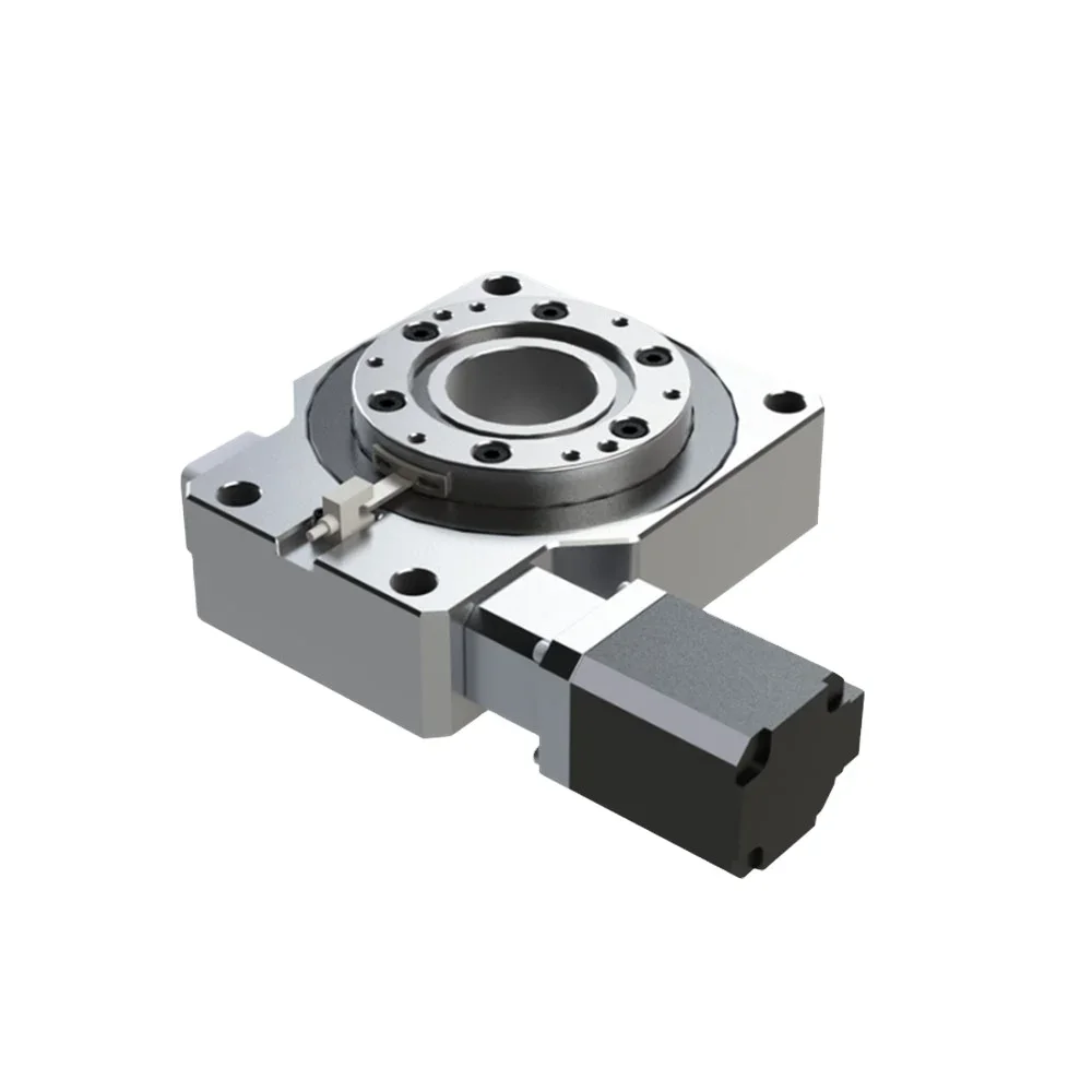 GR Series Close loop Hollow Rotary Actuator Hollow Worm Gear Motor Open loop Worm Gearbox