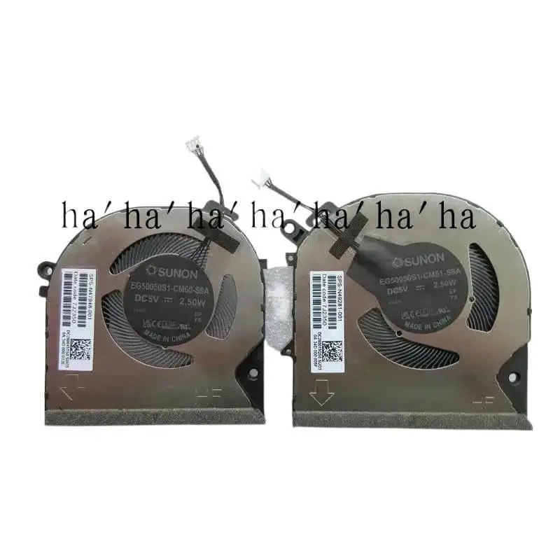 

new laptop CPU cooling fan for Envy x360 15-fh0077ng EG50050S1-CM51CM60-S9A N47948-001 N49281-001 dc5v 2.50W