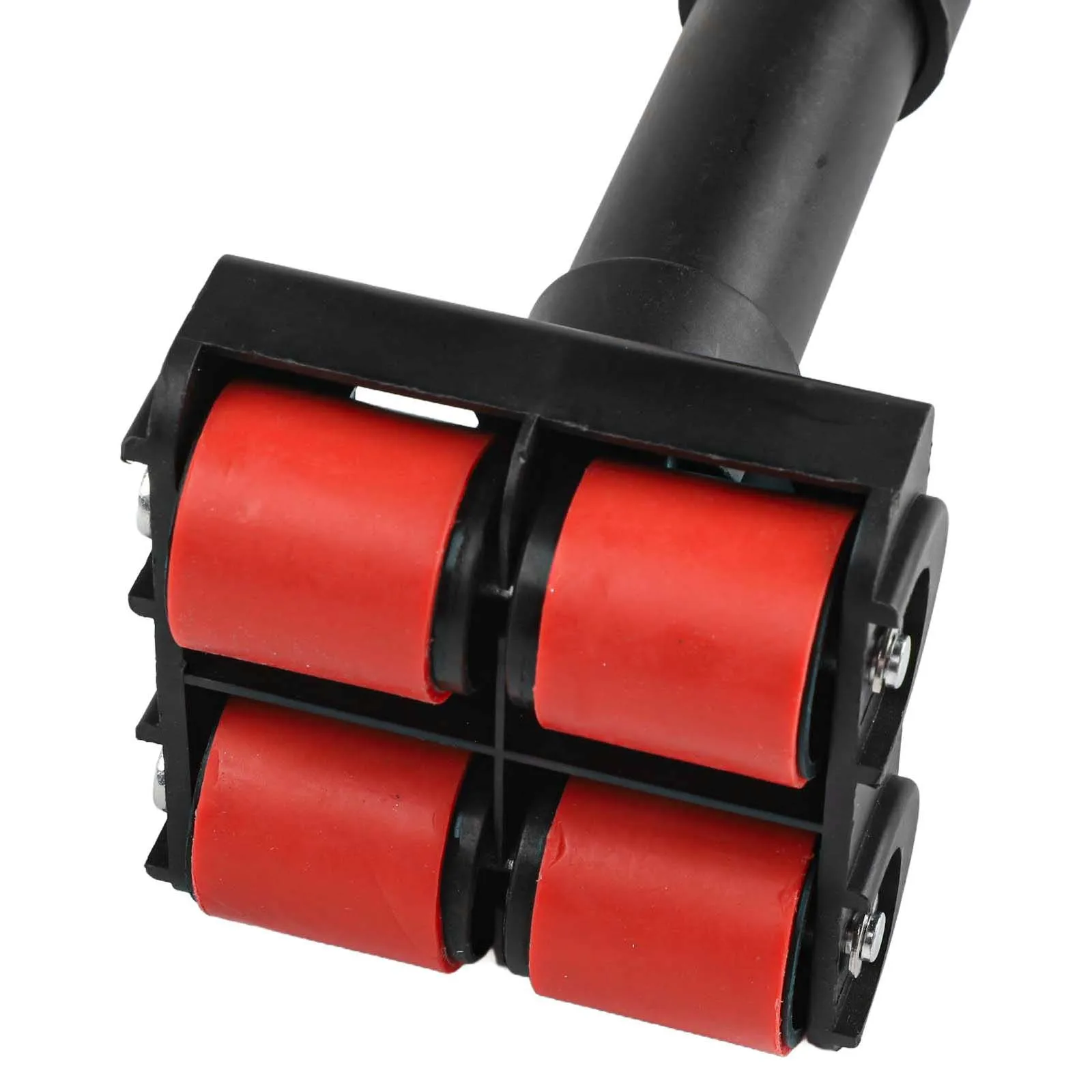 

Black Telescopic Support Rod Labor Saving Cabinet Aid Bathroom Accessory Set Roller Head Design Adjustable Height 19-46cm