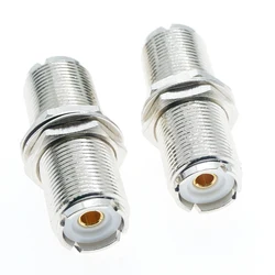 UHF female SO-239 to UHF Female SO239 jack nut bulkhead RF mount adapter connector FOR PL-259
