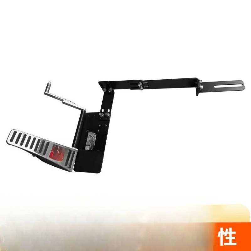 

Driver's license, disabled car assistance, accelerator pedal modification, left foot accelerator device modification