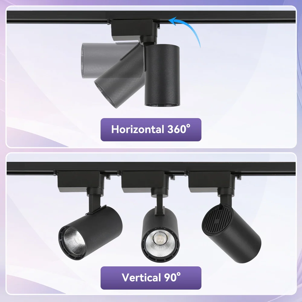 COB Schienenlicht Led Schiene Deckenleuchte für Wohnzimmer Küche Linie Scheinwerfer 12W 20W 40W Spot Led Deckenleuchte 220V – Detail 3