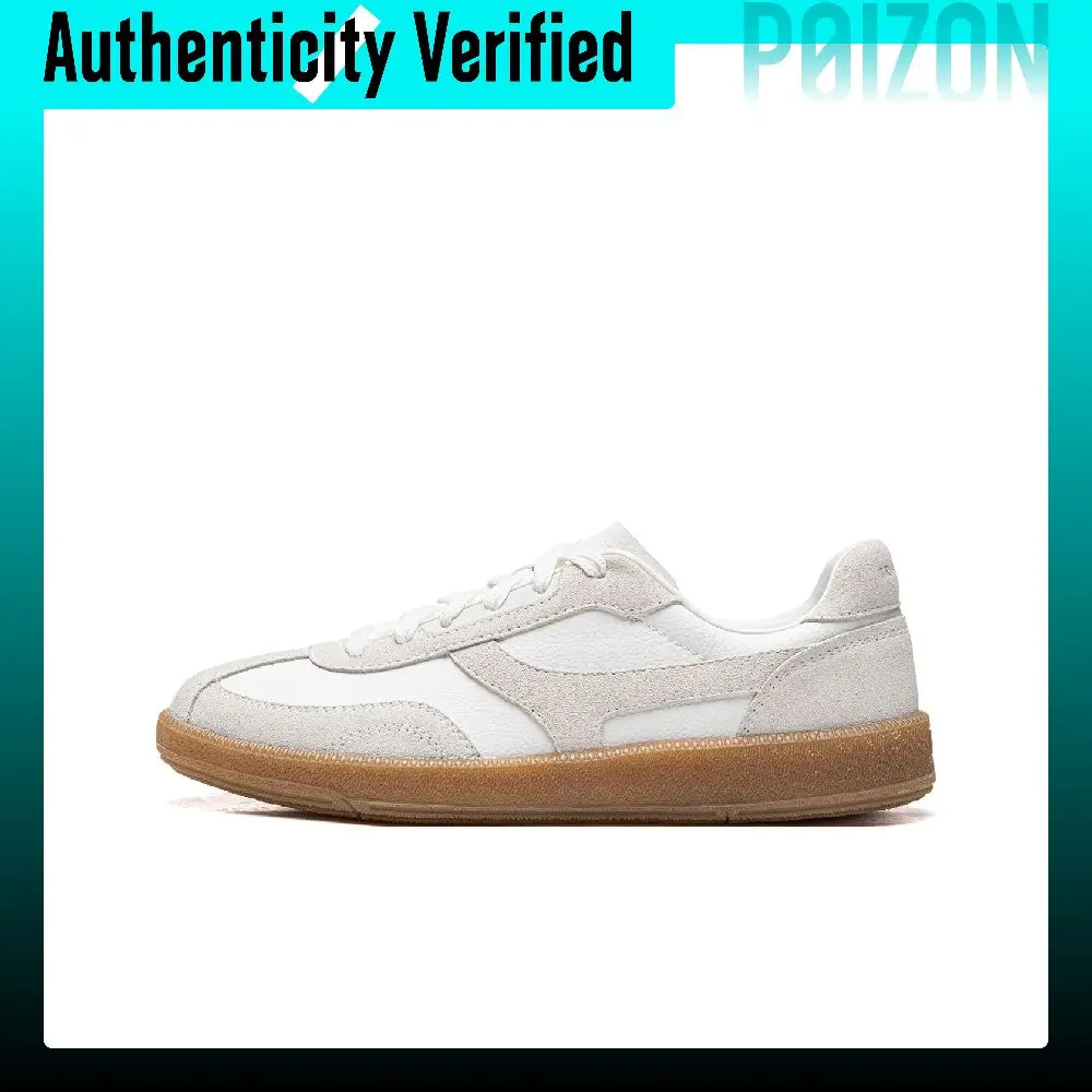 Li Ning YUNCHUAN 2 Low top German Army Trainers Women's White Gray AGCV338-10