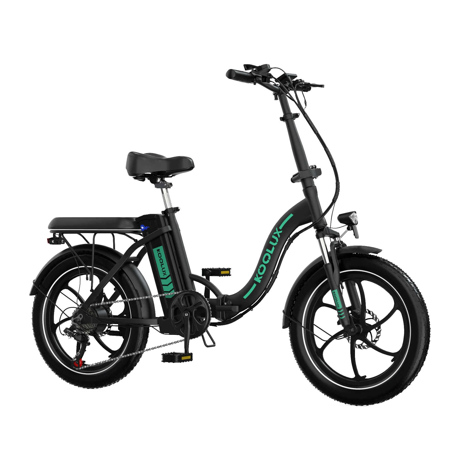 AliExpress KOOLUX BK6S 3.0 adult E-bike,350W Folding city ebike，36V13AH Electric Bike，20 lnch Fat Tire commuting electric bicycle