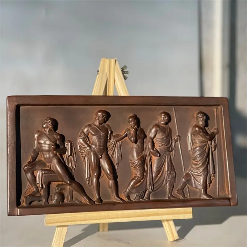 Recreating “the relief Iliad scene” from the Torvalsson Museum Home Desktop Decoration Ornaments