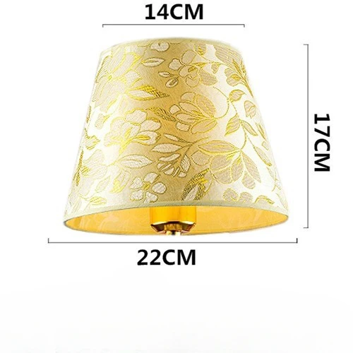 Imagem -06 - Handmade Table Lamp Shades Faça Você Mesmo Tecido de Linho Golden Floor Lamp Lampcover para Parede e Piso Acessório de Iluminação