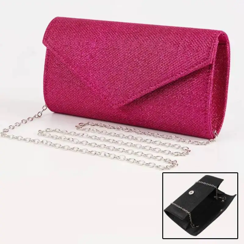 Pochette Femme Paillettes Élégante Sac à Main Soirée - Bandoulière Brillante Pour Fêtes