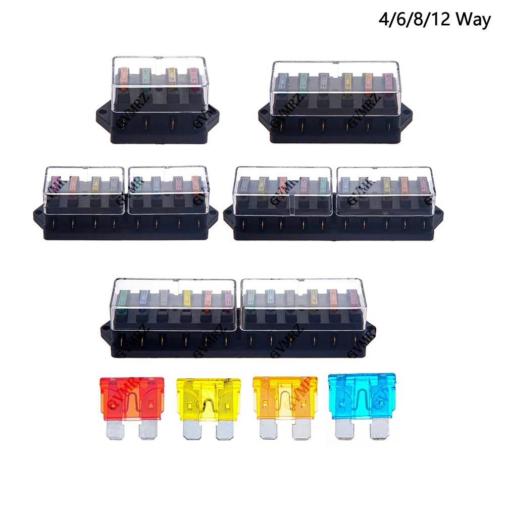 4/6/8/12 Way Car Fu…