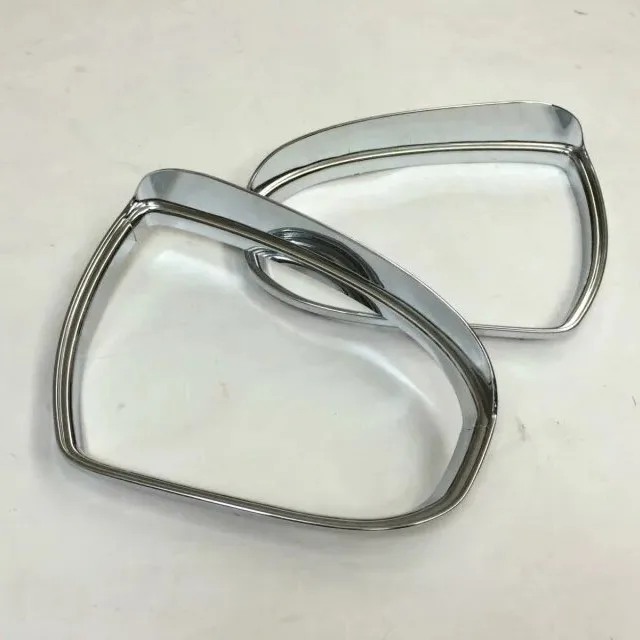 Chrome Rear View Mirror Rain Guard for Hyundai Tucson 2015-2020 (2 Pack)