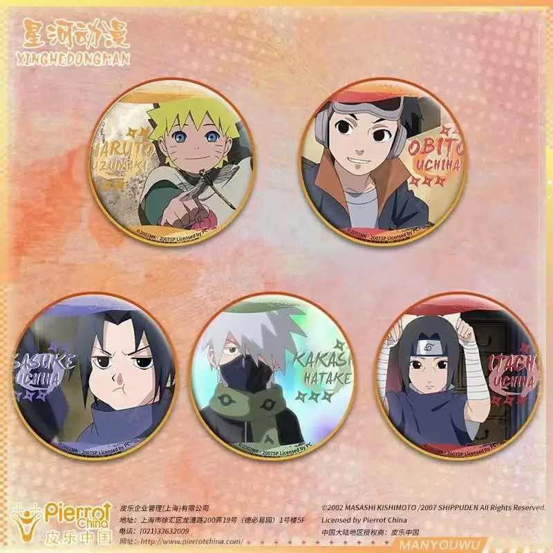 

Официальный аниме Наруто Детская серия Значок Булавка Саске Наруто Итачи Минато Гаара Товары Коллекционные товары Оптовая продажа