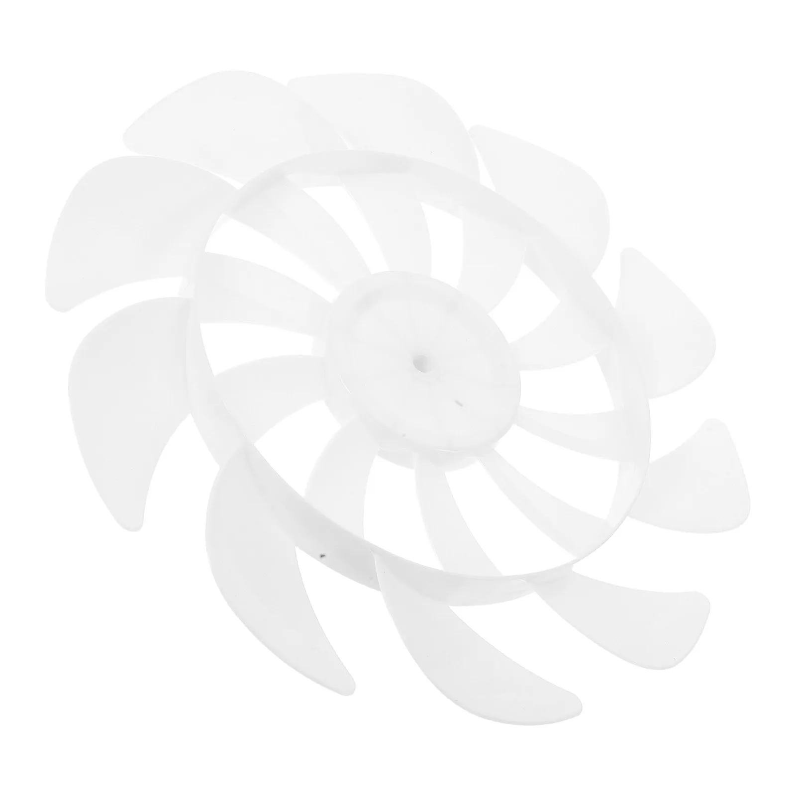 12-Inch Universal Plastic Fan Blades Replacement 7-Blade Round Bore Design for Standing Pedestal Floor Fans Silent Operation