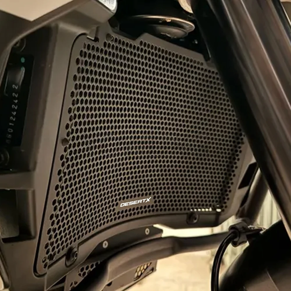 

For DUCATI DESERT X DesertX 2022 2023 2024 2025 2026 Motorcycle Aluminum Radiator Guard Grille Cover Protector Protective Grill