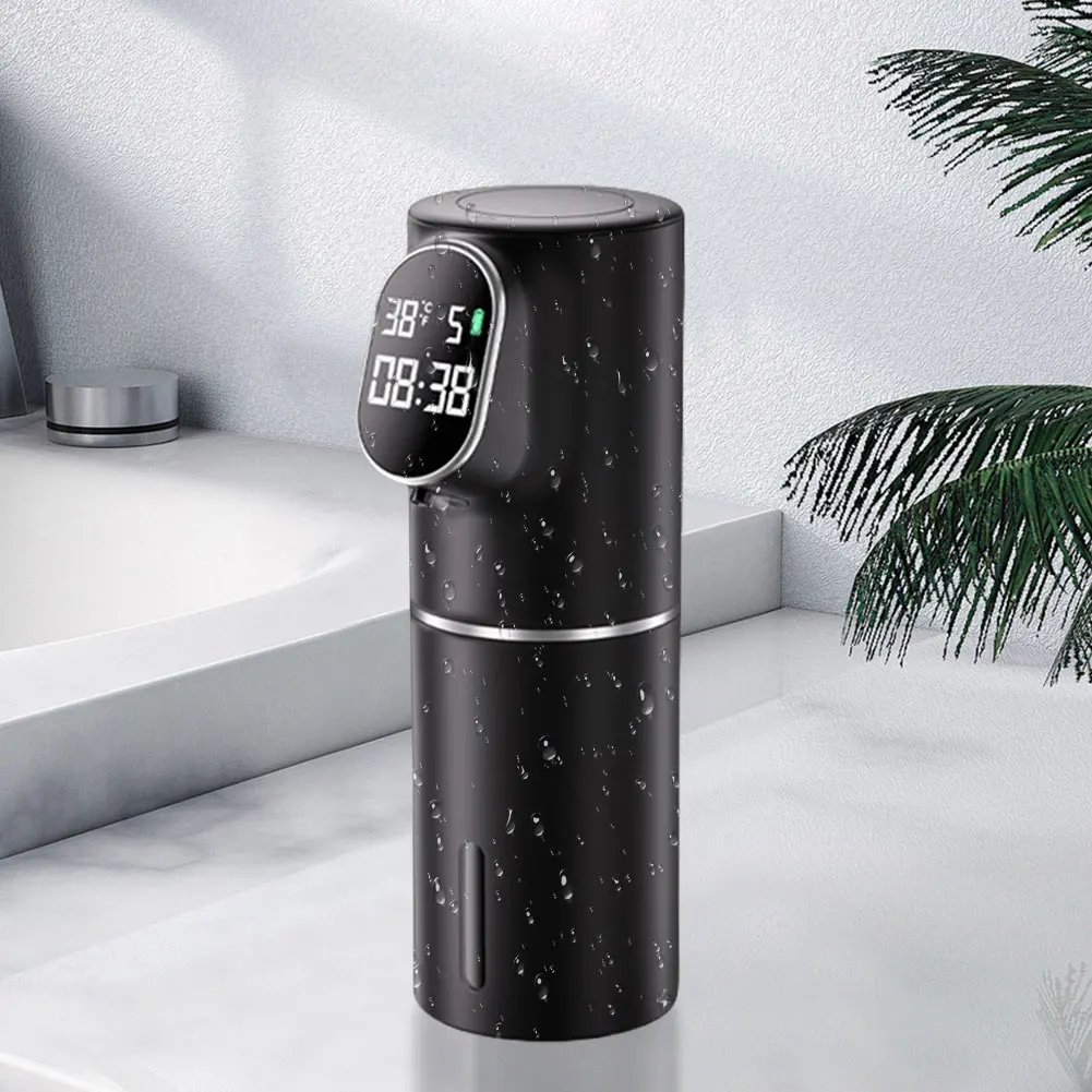 Automatic LED Display 320ML Hand Sanitizer Machine 5 Adjustable Levels Washing Hand Machine Can Wall Mount for Bathroom Kitchen