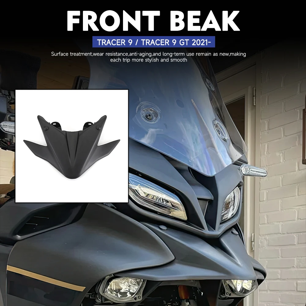 

NEW Motorcycle Accessories For YAMAHA Tracer900 GT TRACER 9 Tracer9 GT Front Beak Wheel Fender Nose Cone 2021 2022 2023