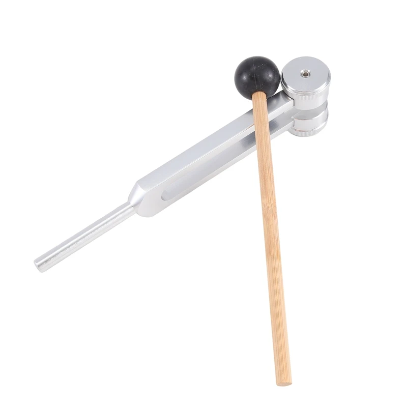 Imagem -04 - Tuning Fork para Reparação Apaziguador de Estresse e Cura Instrumento Musical com Martelo de Silicone 174 hz