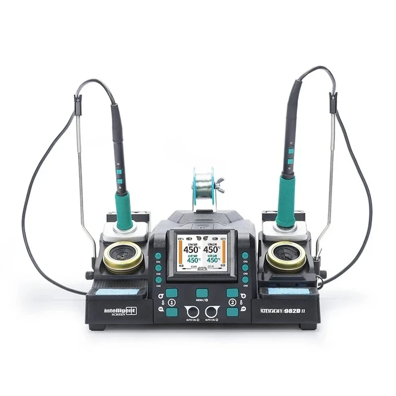 982D-II High Precision Smart Tweezers  Soldering Station Double-Headed Electric Soldering Iron Electric Heating