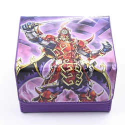 YU GI OH! Six Samurai Card Collection Storage Box Collectible Card Holder for Game Card Collection PU Leather High Capacity Gift