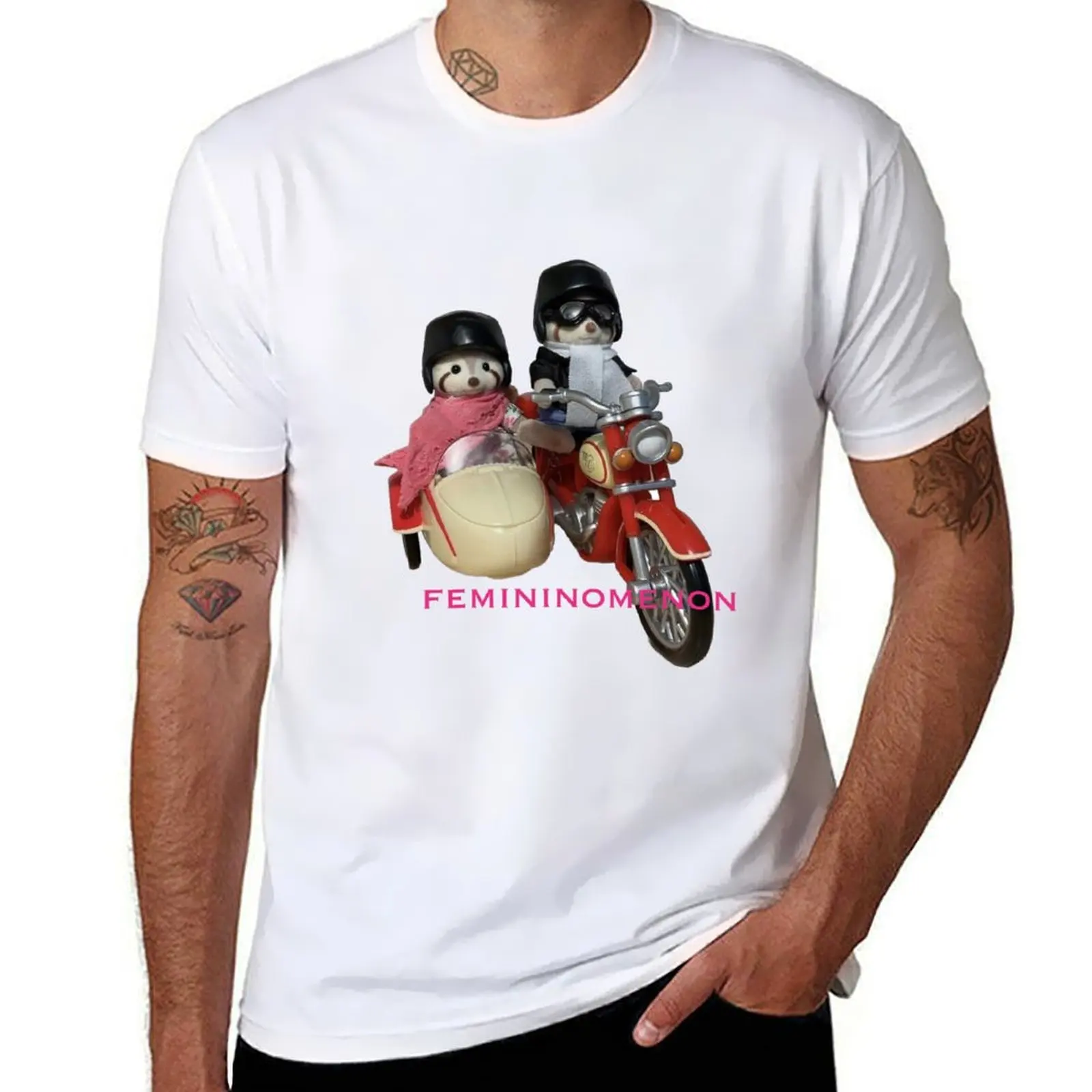 

Футболка Femininomenon Calico Critters, мужские футболки, хлопковые мужские футболки с рисунком, футболки с принтом для мужчин, футболка