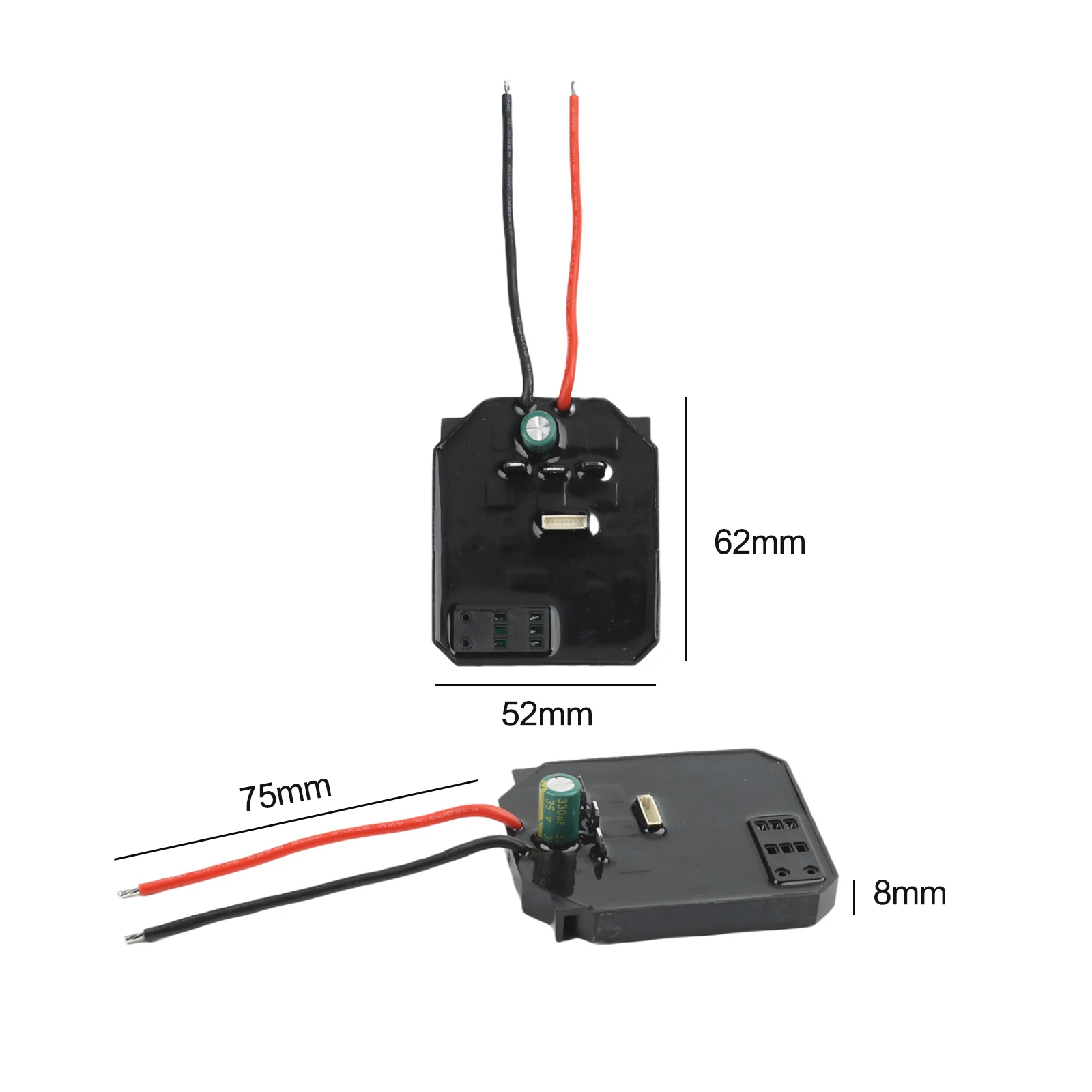 Control Board for Electric Chain Saw Power Tools 1821V Brushless Lithium Battery with Motor and Switch Compatibility