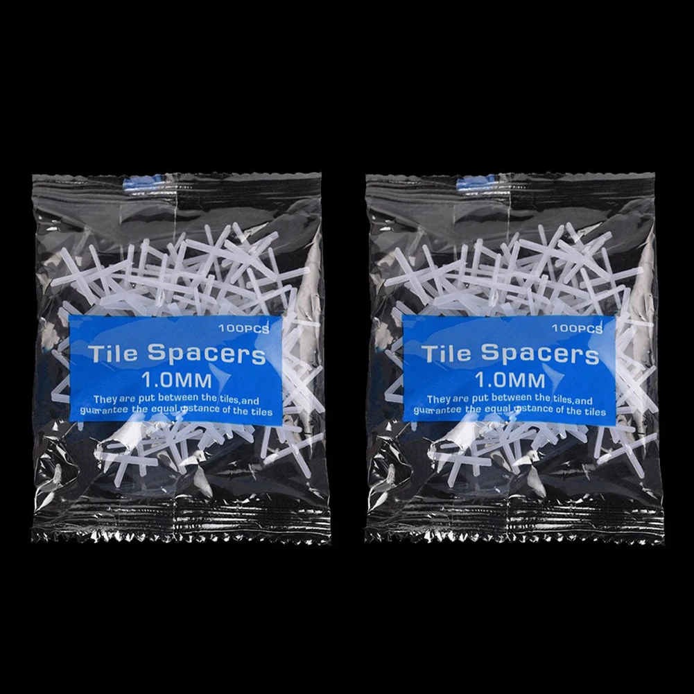 200 stücke 1/1,5/2/2,5/3mm Fliesen Spacer Kreuz Fliesen Nivellierung Clips Für Boden wand Nivellierung Installationen Verlegung Bau Werkzeuge Kit